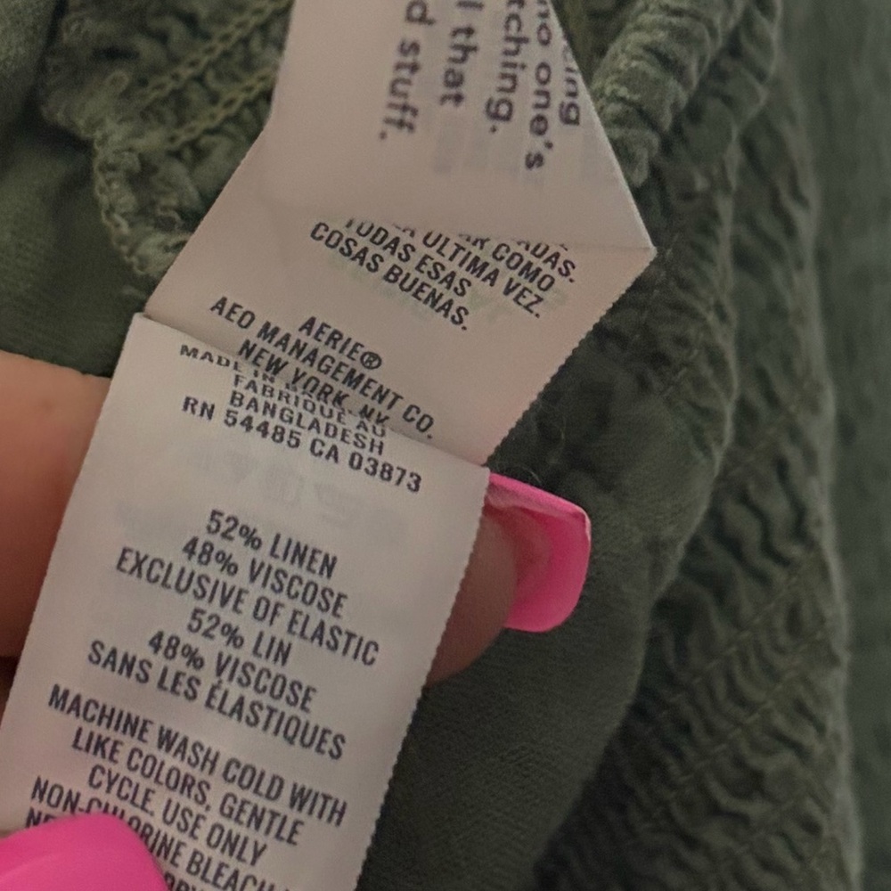 Aerie Strapless Smocked Jumpsuit - Picture 4 of 6